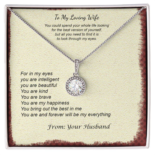 Eternal hope Necklace "For In My Eyes"